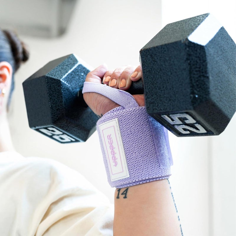 UPPPER Store Wrist Wraps for Weightlifting – 19" Lifting Wrist Support with Thumb Loop for Bench Press, Powerlifting, and Gym Workouts for Men & Women | Premium Fitness Gear - Image 3
